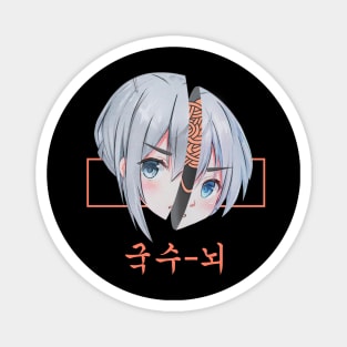 Korean Сasual Street Style Anime Boy Magnet